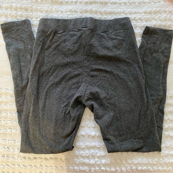 Eddie Bauer Women’s Charcoal Dark Grey Heavyweight Cotton Stretch Leggings SZ S - Picture 2 of 5